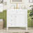 Dzoba 36.01'' Single Bathroom Vanity with Solid Wood Top-1554868556