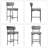 Fabric Counter Stools With Adjustable Footpads-1511834143-1511834140-1511834115
