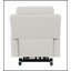 Fauteuil inclinable électrique en cuir synthétique gris clair Marsha avec levage, chauffage et massage pour un confort ultime
