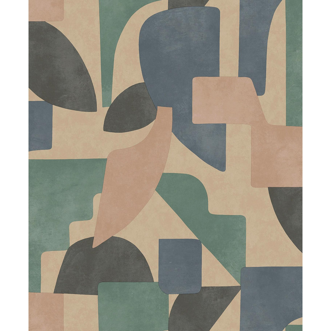 Abstract 33' L x 21" W Wallpaper Roll Walls Republic 