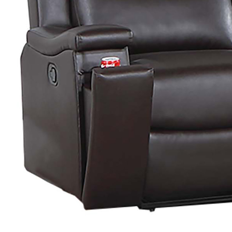 Causeuse inclinable, Espresso