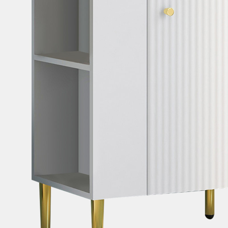 Meuble-lavabo simple autoportant 21,6 po avec plateau en céramique Andri