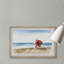 Runaway Santa - Single Picture Frame Painting-646444380