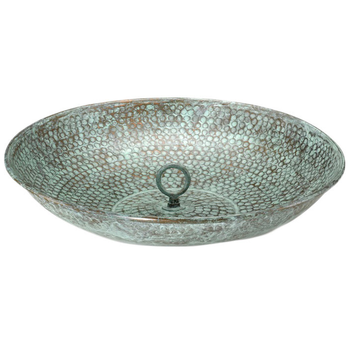 Connen Copper Garden Accents Accessories, Blue Verde