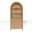Bibliothèque arquée avec armoire et tiroir-727945206