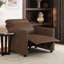 Fauteuil inclinable électrique Jaxon, similicuir cacao-221856283