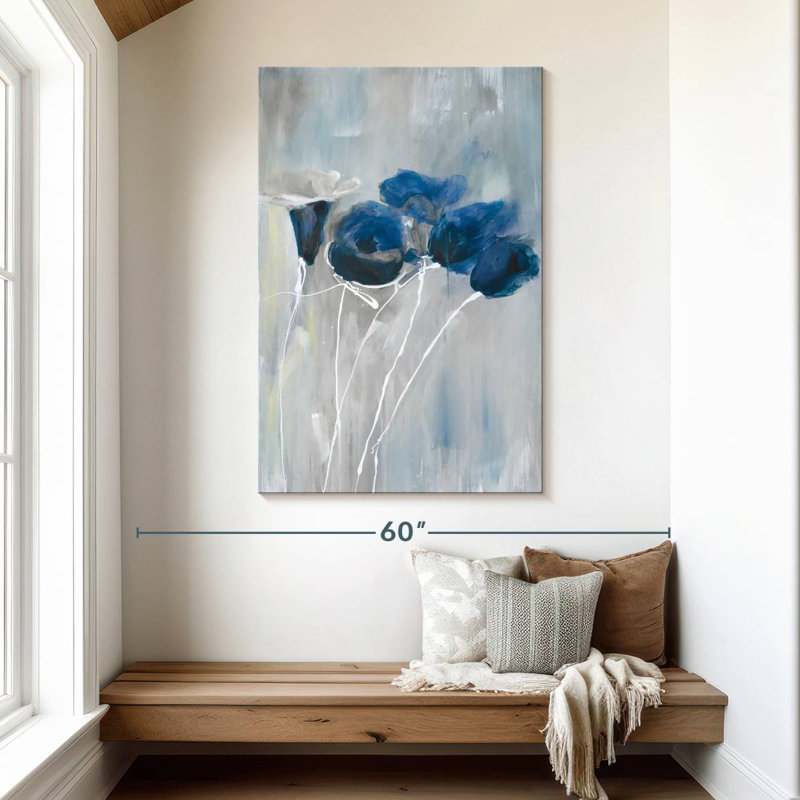 Floral Chic, 48" H x 32" W