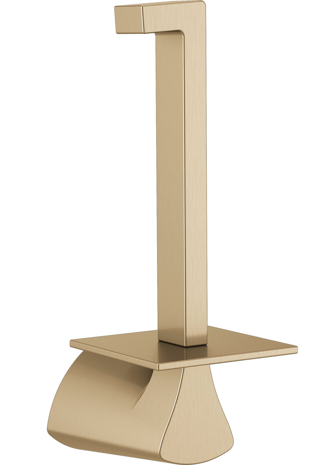 Zura Vertical Toilet Paper Holder, Champagne Bronze