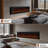 60 Inch Recessed & Wall Mounted WiFi-Enabled Electric Fireplace Inserts with Remote Control,Timer & Thermostat Fireplace Heater, Log Set & Crystal Options, 750W/1500W, Black-1608907696