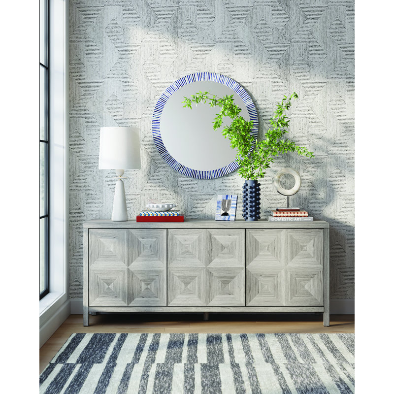 Bilbrook 76'' Media Console, White