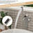 Bathtub Filler With 360 Rotatable Waterfall Spout And Handheld Shower, Dual Control, Brushed Nickel Brass Faucet Freestanding Bathroom Tub Detachable Handheld, Rotatable, Temperature-125518227
