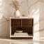 Pavira Walnut 1 - Drawer Nightstand