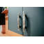 Poignée barre Pebble Collection - poignées d'armoire de centre à centre 3-3 / 4 "et 5-1 / 16" nickel satiné - Quincaillerie transitionnelle pour tiroirs et armoires-134172628-107440053