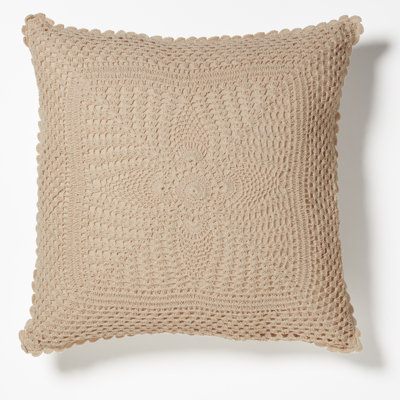 Esme Cotton Square Pillow Cover & Insert