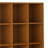 Harper 42"W Solid Hardwood 9 Cube Mid-Century Modern Bookcase with 3 Drawers-921754433