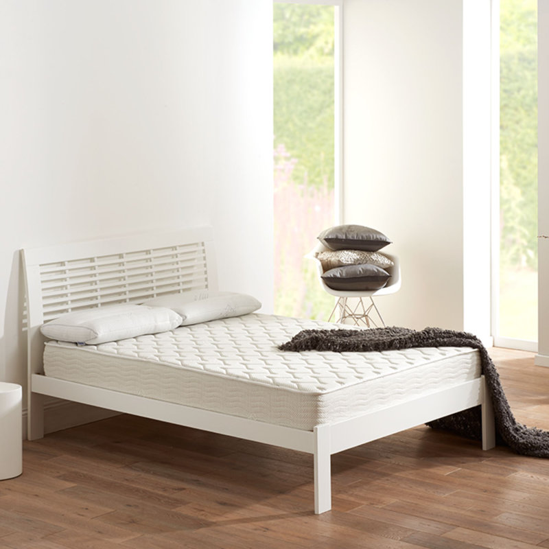 Silver Deluxe Memory Foam Mattress, Double (4'6)