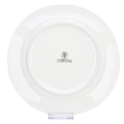 Ensemble de 6 assiettes de jardin en porcelaine tendre Luesing Morris