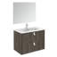 Ensemble de meuble-lavabo mural simple 32 "concert-36512264