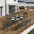 Rectangular Outdoor Dining Table , 35.43 " W 59.06 " D