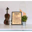 «Denver City Map», reproduction d'impression sur affiche en orange clair-24705648