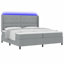 Lit sommier avec matelas Vidaxl noir 78,7 po x 78,7 po-1745243918-1745243919