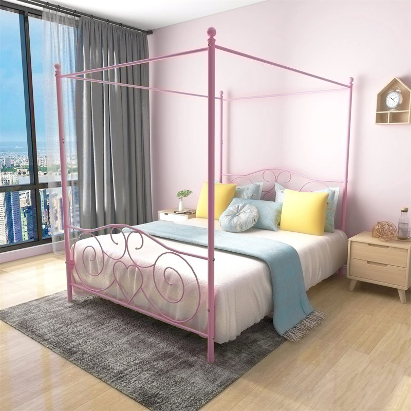 Metal Canopy Bed Frame