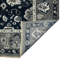 Tapis bleu en laine noué à la main Rozlynn-1042574243