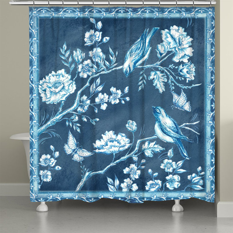 Rideau de douche Chinoiserie