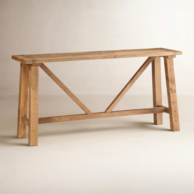 Bentwood 59'' Solid Wood Console Table