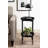 Modern Foldable Tiered Side Table With Removable Magnetic Tray Tabletops And Space-Saving Folding Base