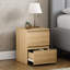 Cunha 29.5cm W Manufactured Wood Bedside Table-428495514