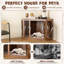 Caisse pour chien en bois Earby Tucker Murphy Pet ™ avec porte et filet