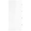 Vanwinkle 60cm W 4 - Drawer Chest of Drawers-80794240