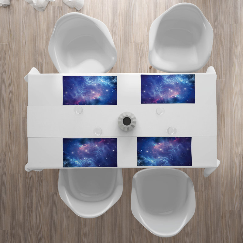 Polyester Abstract Rectangle Placemat
