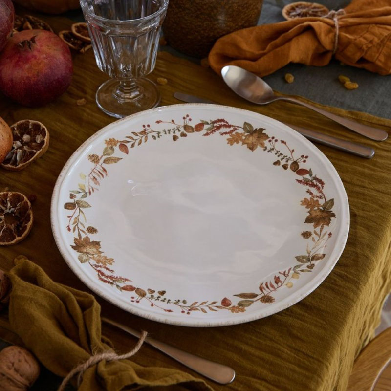 Plymouth Stoneware Dinner Plate