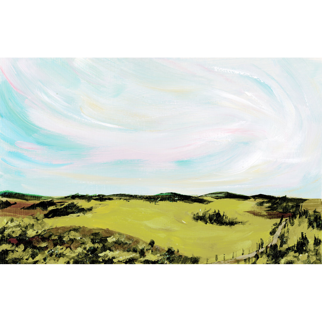 Pastel Landscape - Painting Print