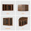Meuble en bois 52 po pour chien