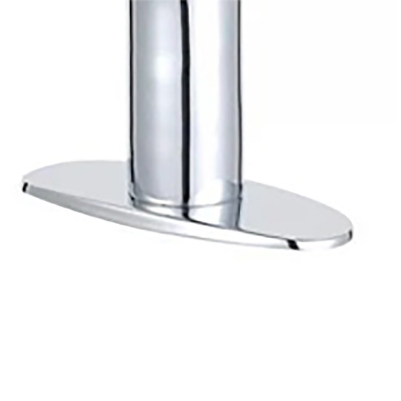 Plaque de base 5 po, Argent argent