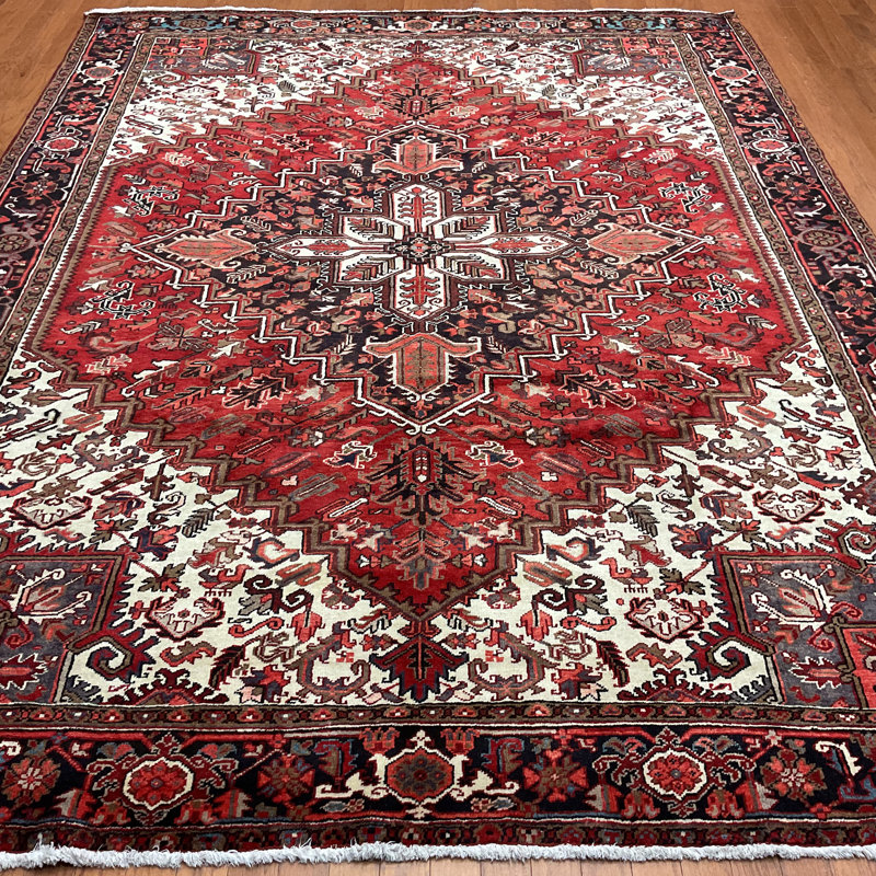 Tapis rectangulaire en laine
