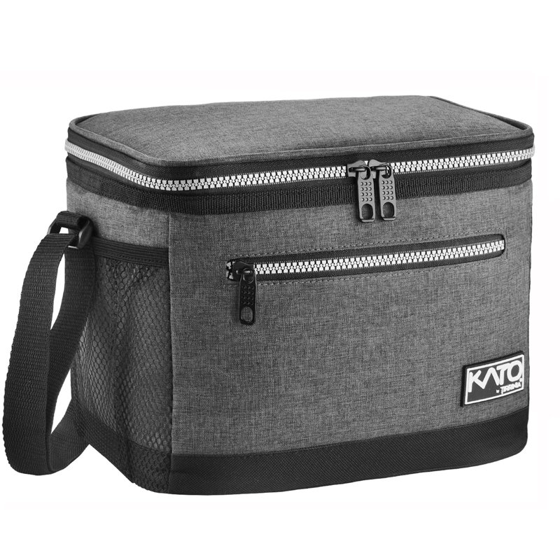 Sac à lunch isolé Tirrinia, Gris foncé