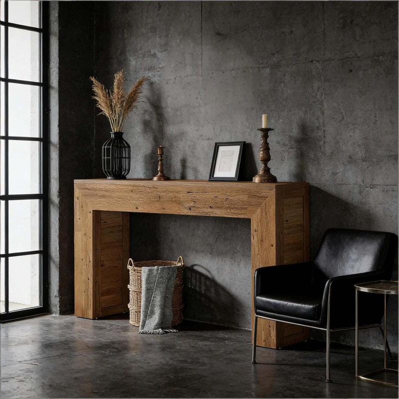 Practical Entry Table,Rustic Console Table,Sofa Table