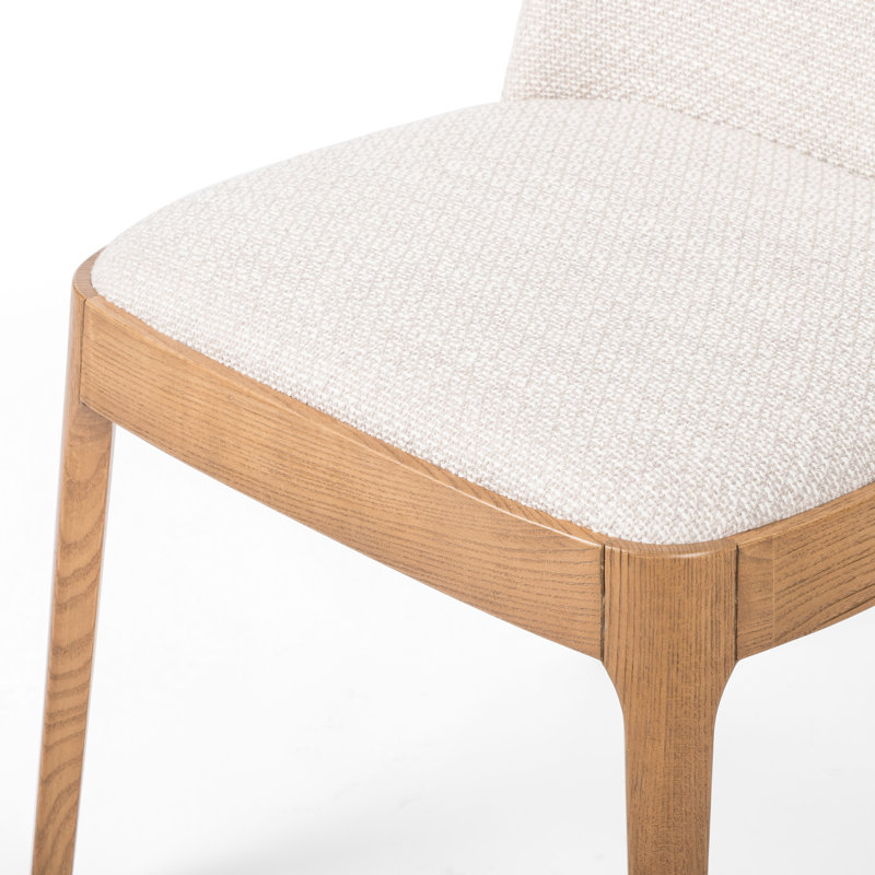 Konegan Armless Dining Chair-Gibson Wheat, Brown, White