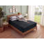 Protège-matelas matelassé Lits / Simple TG avec housse en relief brossé, couvre-lit noir et respirant pour chambre de dortoir-1557769191-1543631560