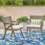 Chaise de patio avec coussin Brizio-100639315