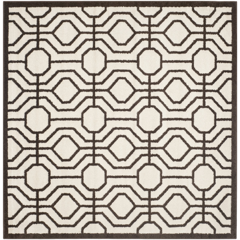 Arfhlaith Performance Geometric Rug, Square 7'
