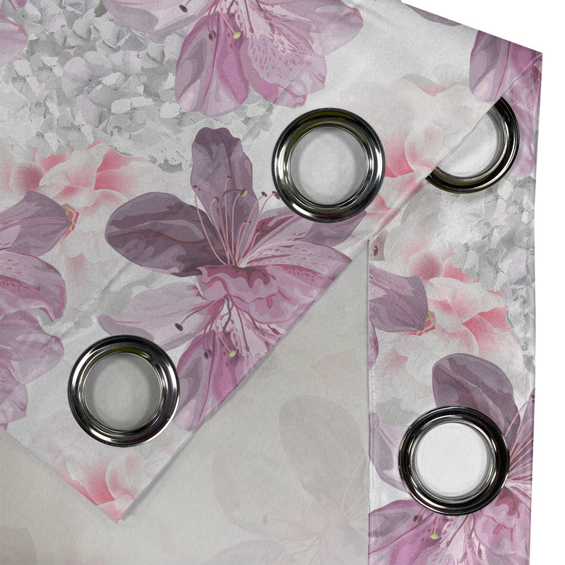 Semi Sheer Curtain Pair