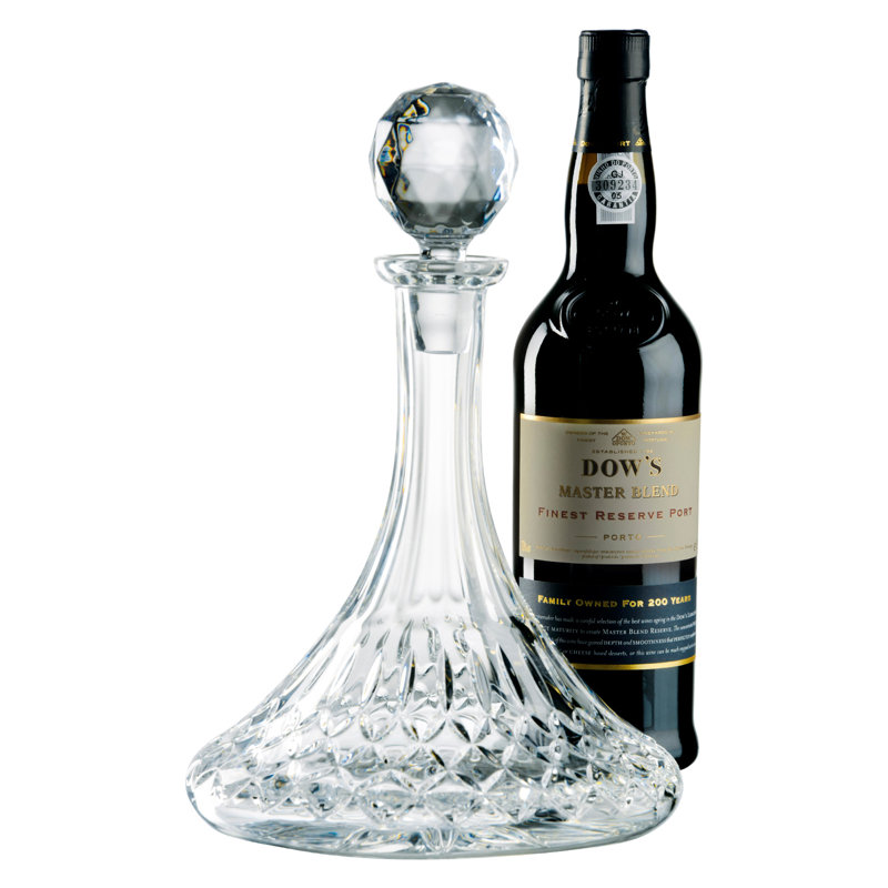 Dorchester Ships Decanter Fully Cut