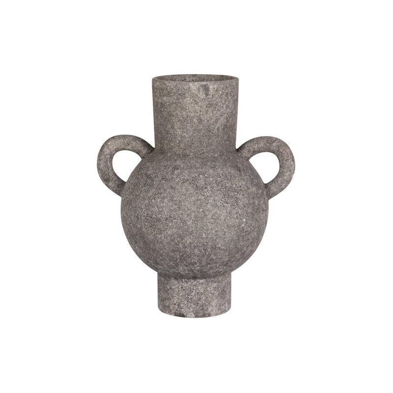 CERAMIC VASE 22X16x26 CM, Black