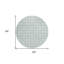 Tapis intérieur lavable 8 pi