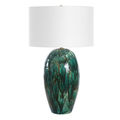 Demarkio Green Table Lamp